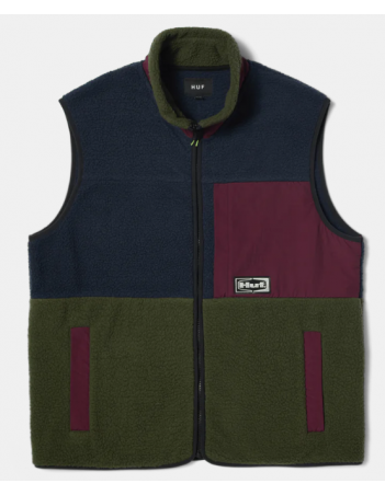 HUF Sonoma High pile vest - Multi - Man Jas - Miniature Photo 1