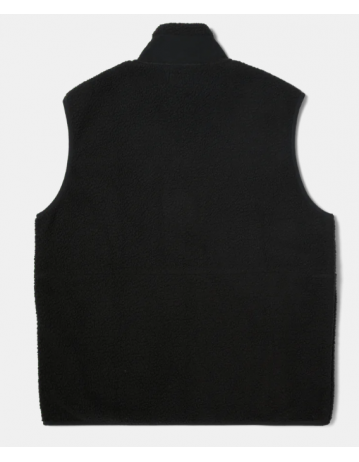 Huf Sonoma High Pile Vest - Black - Product Photo 2