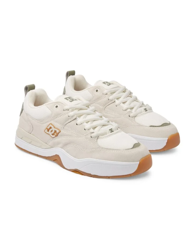 Dc Shoes Dc Ascend - Off White - Chaussures De Skate  - Cover Photo 2