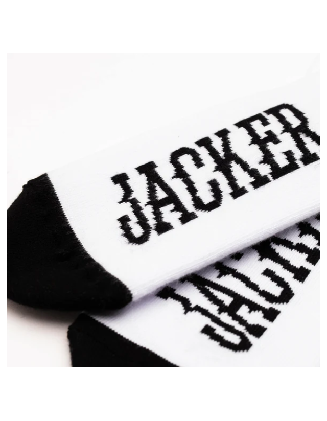 Jacker After Logo - White - Sokken  - Cover Photo 3