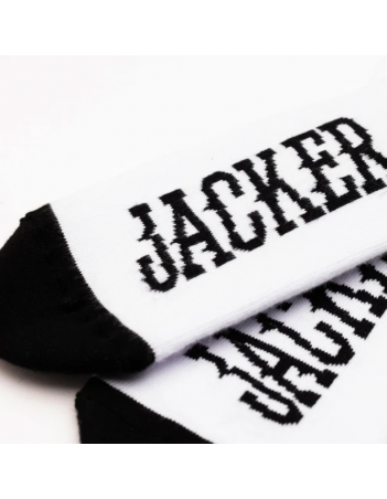 Jacker After Logo - White - Socks - Miniature Photo 3