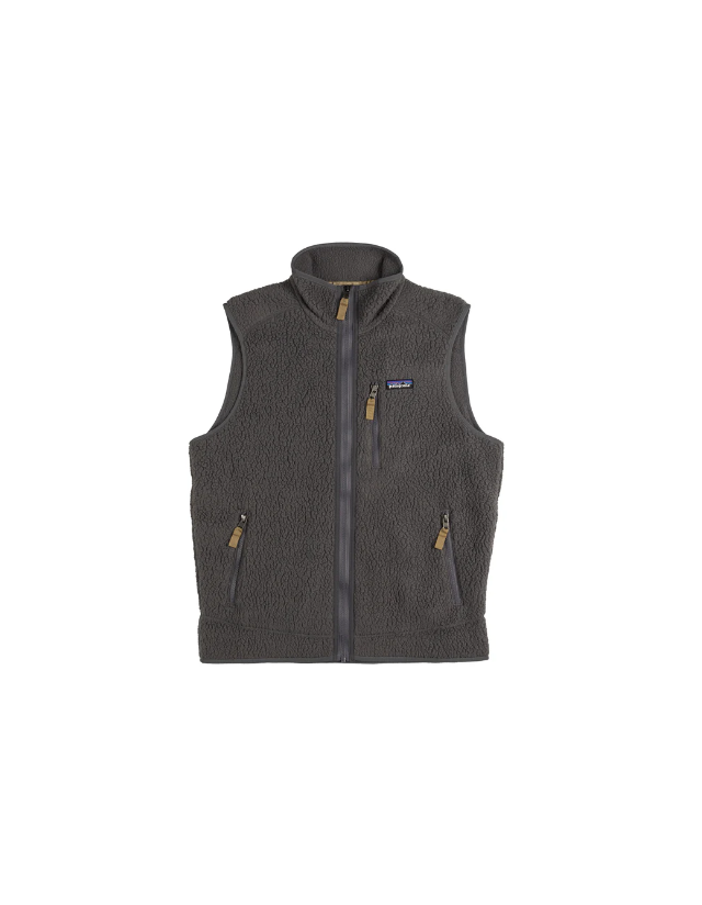 Patagonia Men's Retro Pile Fleece Vest - Forge Grey - Veste Homme  - Cover Photo 1