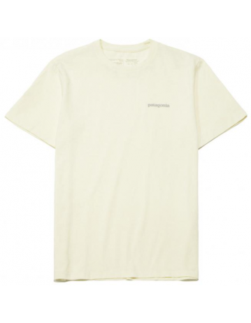 Patagonia Fitz Roy Icon Responsibili Tee - Birch White - Product Photo 1