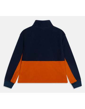 Patagonia Kids Microdini 1/2 Zip Pullover - Redtail Rust - Product Photo 2