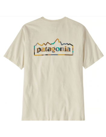 Patagonia Unity fitz responsibili Tee - Birch White - T-Shirt Voor Heren - Miniature Photo 2