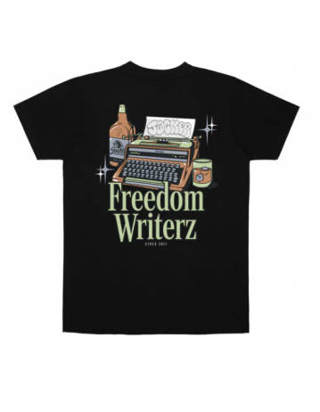 Jacker Freedom Writerz T-Shirt - Black - Product Photo 1