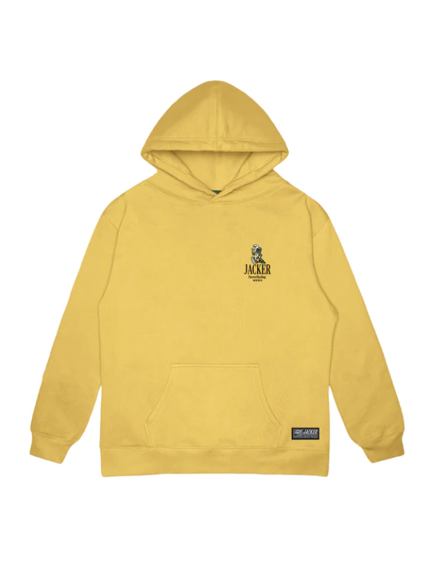 Jacker Big Pharma Hoodie - Yellow - Men's Sweatshirt  - Cover Photo 1