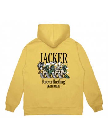 Jacker Big Pharma Hoodie - Yellow - Sweat Homme - Miniature Photo 2