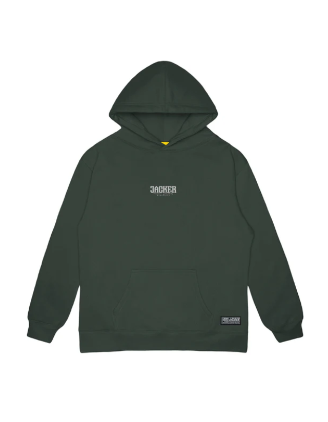 Jacker Gold Digger Hoodie - Green - Sweat Homme  - Cover Photo 1