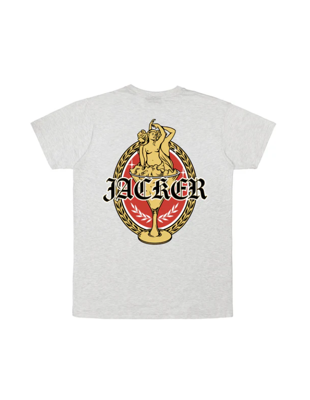 Jacker Trois Grâces T-Shirt - Heather Grey - Men's T-Shirt  - Cover Photo 2