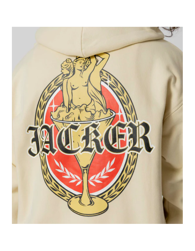 Jacker Trois Grâces Hoodie - Beige - Sweatshirt Voor Heren  - Cover Photo 3