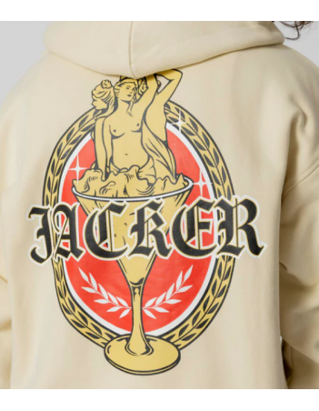 Jacker Trois Grâces Hoodie - Beige - Men's Sweatshirt - Miniature Photo 3