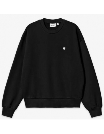 Carhartt WIP W' Casey sweater - Black / Silver - Sweatshirt Voor Dames - Miniature Photo 1