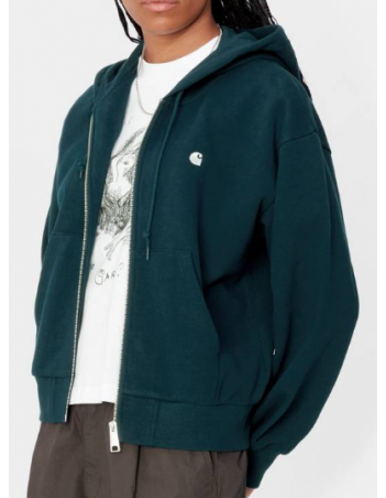 Carhartt WIP W' Casey jacket - Duck blue - Damen Sweatshirt - Miniature Photo 1