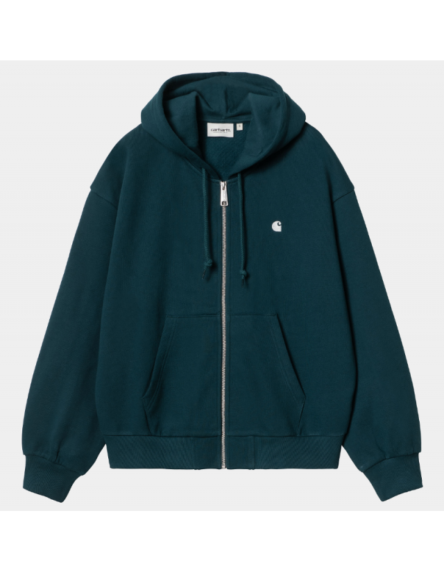 Carhartt Wip W' Casey Jacket - Duck Blue - Damen Sweatshirt  - Cover Photo 2