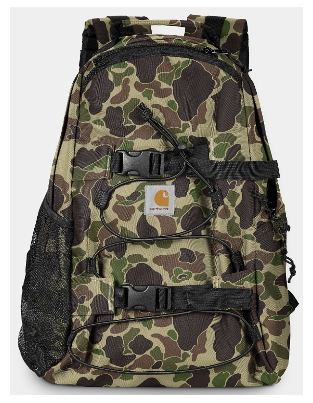 Carhartt Wip Kickflip Backpack - Camo Duck Green - Backpack  - Cover Photo 2