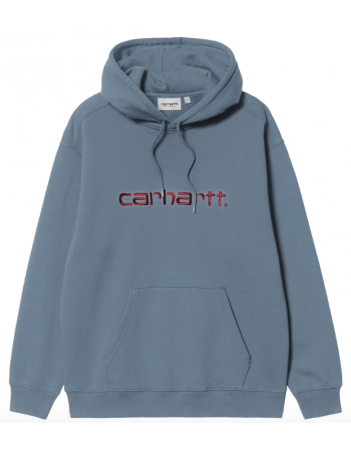 Carhartt WIP W' HD Carhartt SW - Positano / Malbec - Women's Sweatshirt - Miniature Photo 2