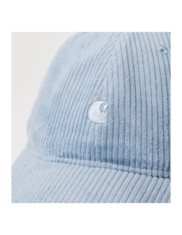 Carhartt Wip Harlem Cap - Dusty Ice - Kap  - Cover Photo 3