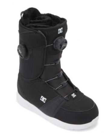 DC Shoes Lotus - Black - White - Black - Boots De Snow - Miniature Photo 2