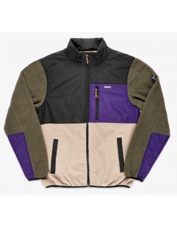 Iriedaily Auf Deck Fleece Jacket - Deep Purple - Product Photo 1