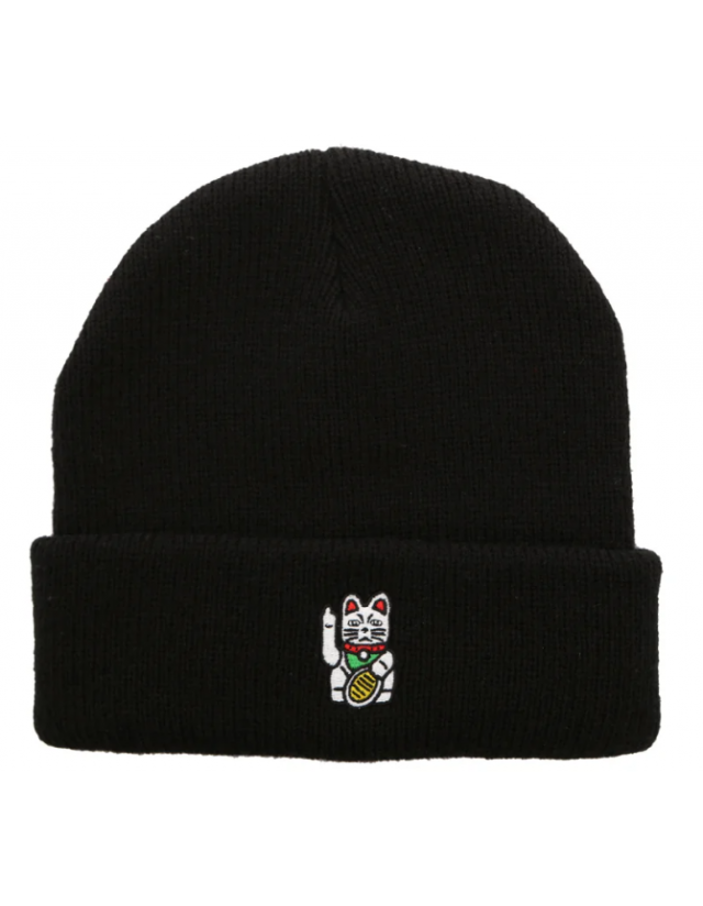 Iriedaily Bye Bye Cat Beanie - Black - Mütze  - Cover Photo 1