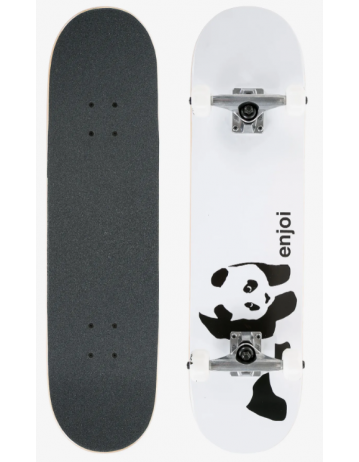 Enjoi Panda Fp Complete 7.75" - White - Product Photo 1