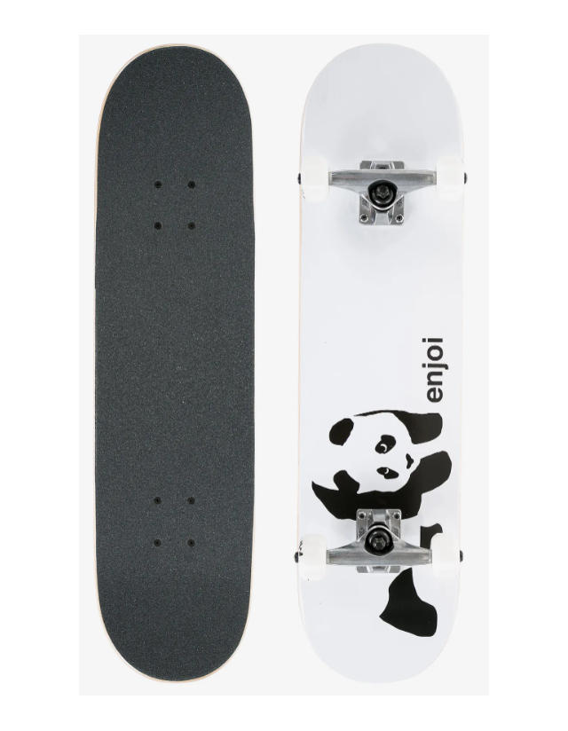 Enjoi Panda Fp Complete 7.75" - White - Skateboard  - Cover Photo 1