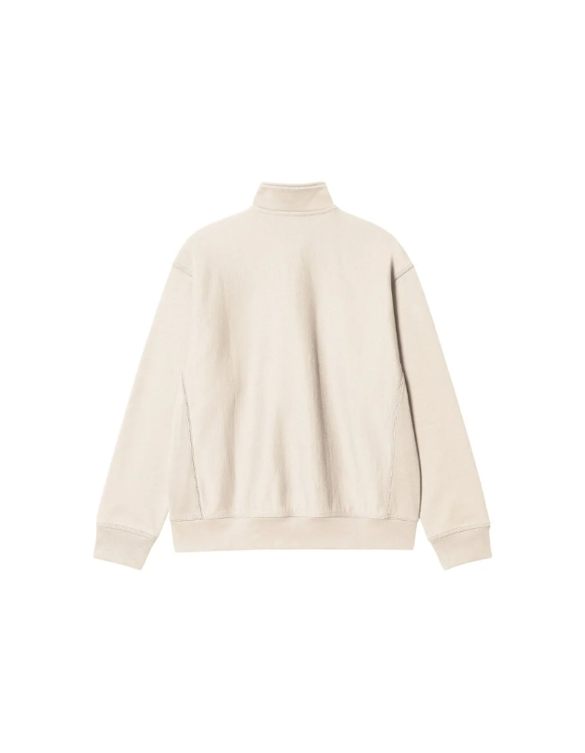 Carhartt Wip Half Zip American Sweat - Moonbeam - Sweat Homme  - Cover Photo 1