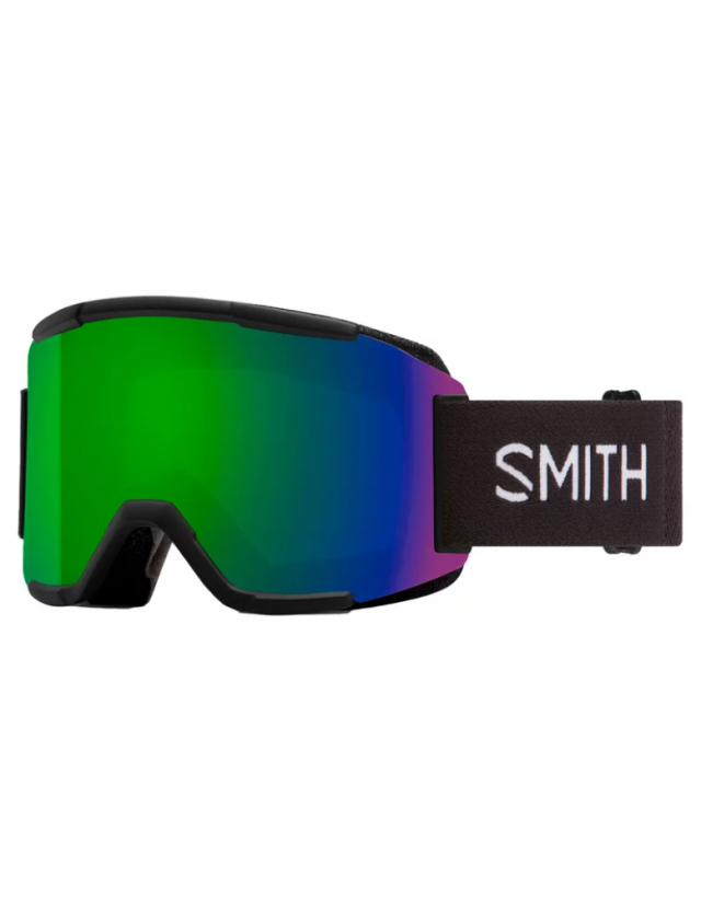 Smith Squad Chroma Pop Lens - Green Mirror / Yellow - Ski & Snowboard Goggles  - Cover Photo 1