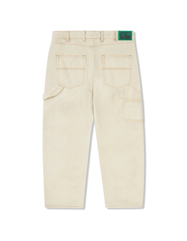 Butter Goods Wg Heavy Weight Denim - Washed Khaki - Heren Broeken  - Cover Photo 1