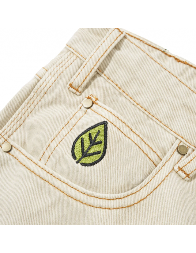 Butter Goods Wg Heavy Weight Denim - Washed Khaki - Männerhosen  - Cover Photo 5