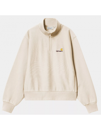 Carhartt WIP W' American Scr Neck Swt - Moonbeam - Sweat Femme - Miniature Photo 1