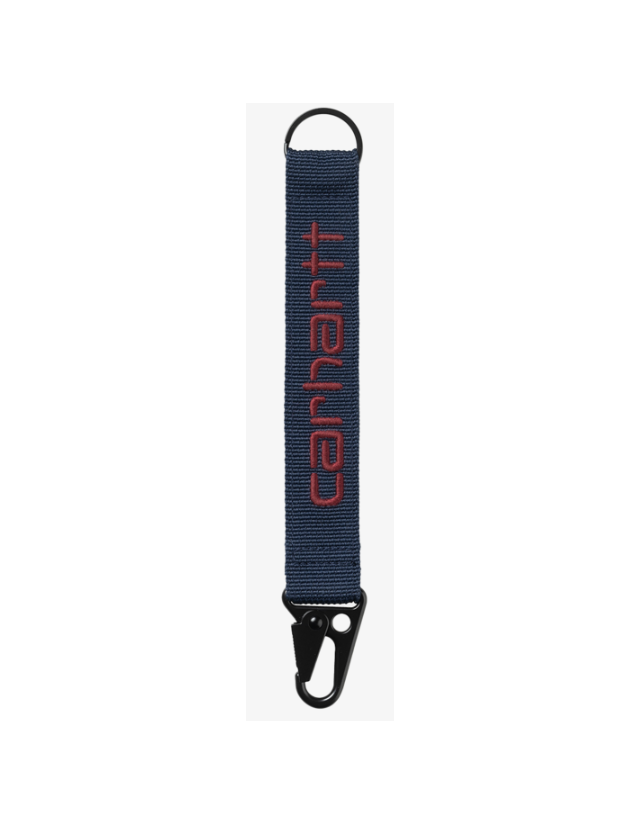 Carhartt Wip Jaden Keyholder - Air Force Blue / Malbec - Gadget  - Cover Photo 1