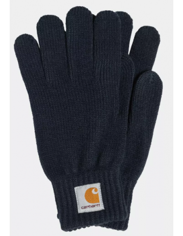 Carhartt Wip Watch Gloves - Air Force Blue - Product Photo 1