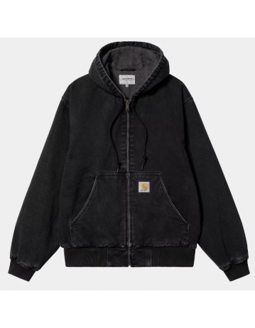 Carhartt Wip Og Active Jacket - Black Stone Washed - Product Photo 1