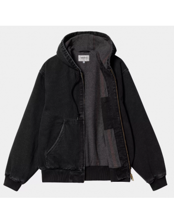 Carhartt Wip Og Active Jacket - Black Stone Washed - Product Photo 2