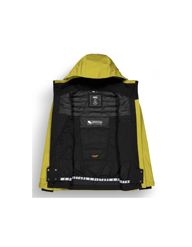 Picture Organic Clothing Goods Jacket - Golden - Heren Ski- En Snowboardjas  - Cover Photo 1