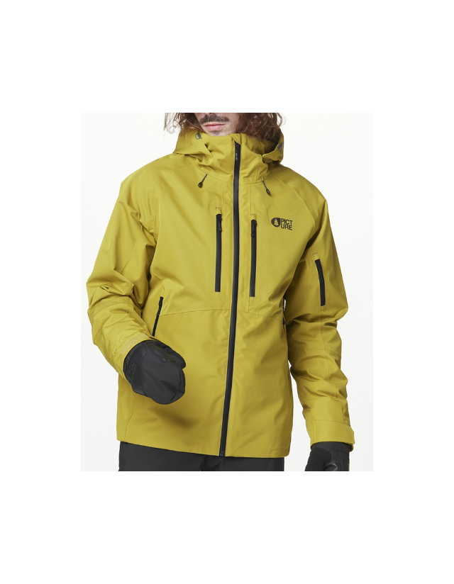 Picture Organic Clothing Goods Jacket - Golden - Heren Ski- En Snowboardjas  - Cover Photo 6