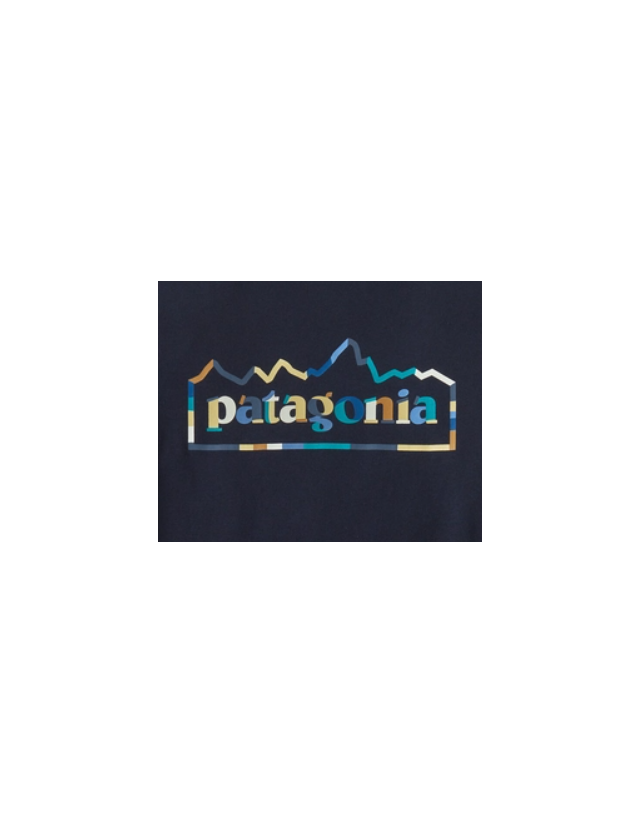 Patagonia Unity Fitz Responsibili Tee - New Navy - Men's T-Shirt  - Cover Photo 3