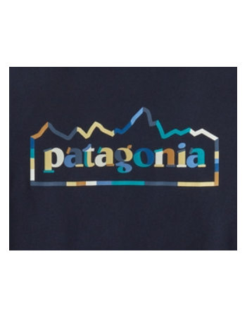 Patagonia Unity fitz responsibili Tee - New navy - Men's T-Shirt - Miniature Photo 3