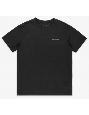 Patagonia Fitz Roy Icon Responsibili Tee - Ink Black - Product Photo 1