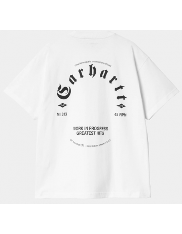 Carhartt Wip Greatest Hits T-Shirt - White / Black - Product Photo 2