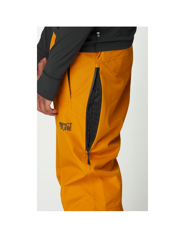 Picture Organic Clothing Object Pant - Honey - Heren Ski- En Snowboardbroek  - Cover Photo 2