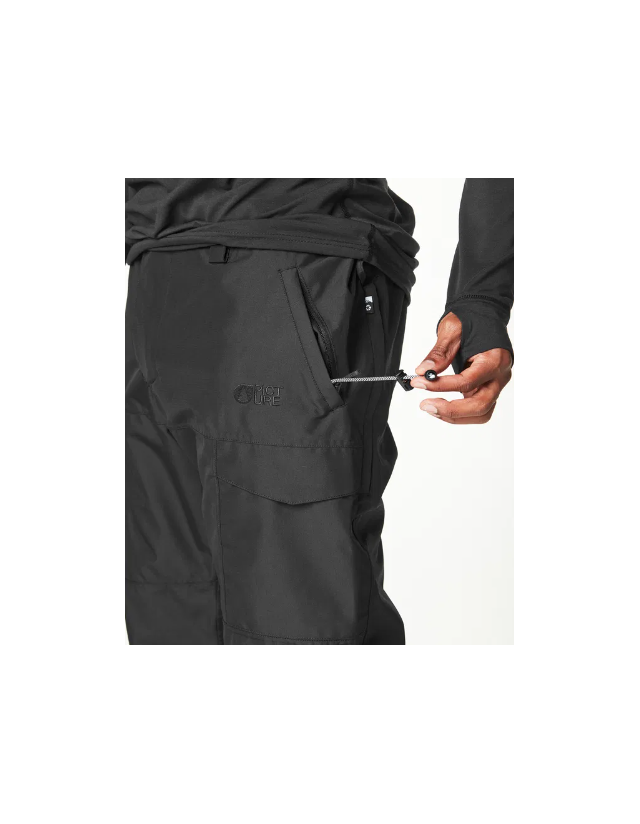 Picture Organic Clothing Plan Pant - Black - Heren Ski- En Snowboardbroek  - Cover Photo 3