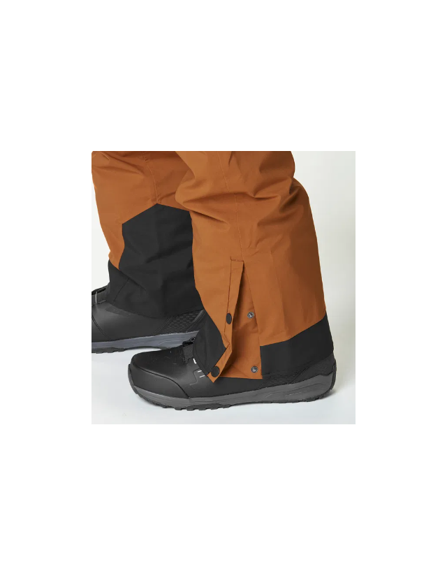 Picture Organic Clothing Naikoon Pants - Honey Carrot Chocolate - Heren Ski- En Snowboardbroek  - Cover Photo 4