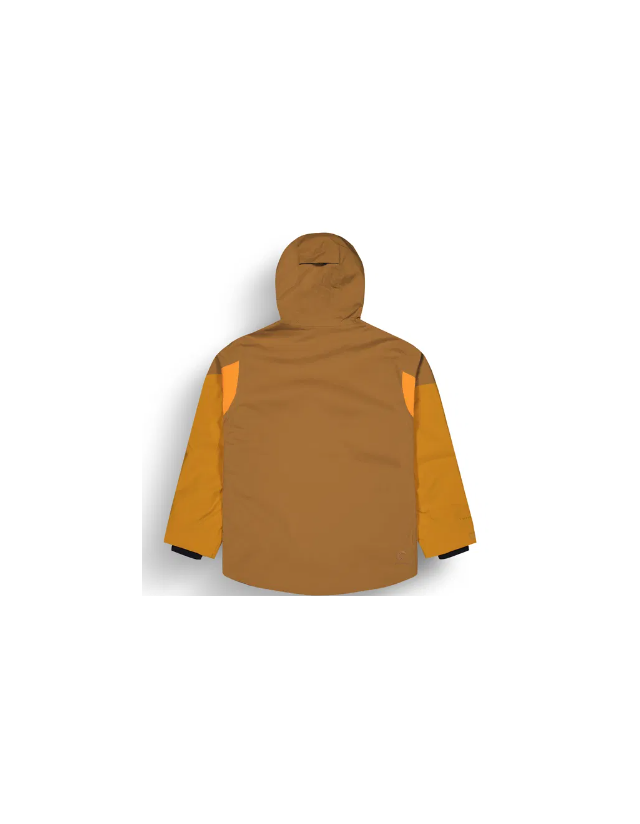 Picture Organic Clothing Naikoon Jacket - Honey Carrot Chocolate - Heren Ski- En Snowboardjas  - Cover Photo 2