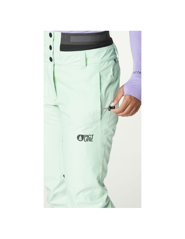 Picture Organic Clothing Exa Pant - Silt Green - Women's Ski & Snowboard Pants  - Cover Photo 1