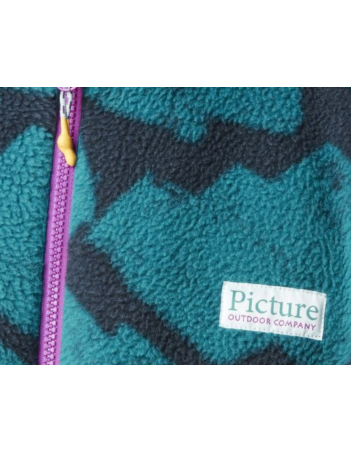 Picture Organic picture Bremick zip fleece brush print - Vlies Für Männer - Miniature Photo 5