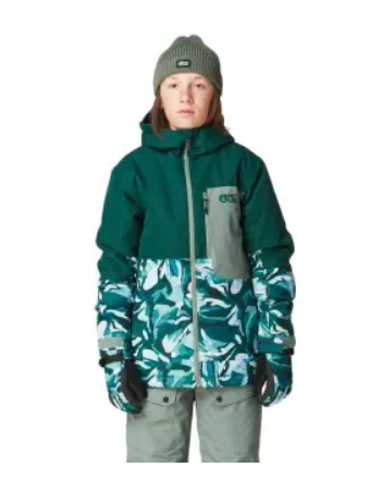 Picture organic clothing Daumy jacket - pdrsa pine laurel - Veste Ski & Snowboard Garçon - Miniature Photo 1