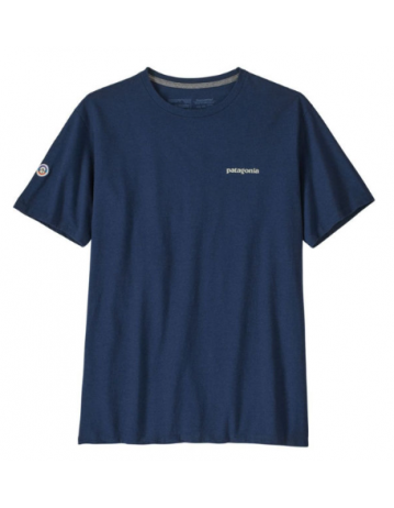 Patagonia Fitz Roy Icon Responsibili Tee - New Navy - Product Photo 1